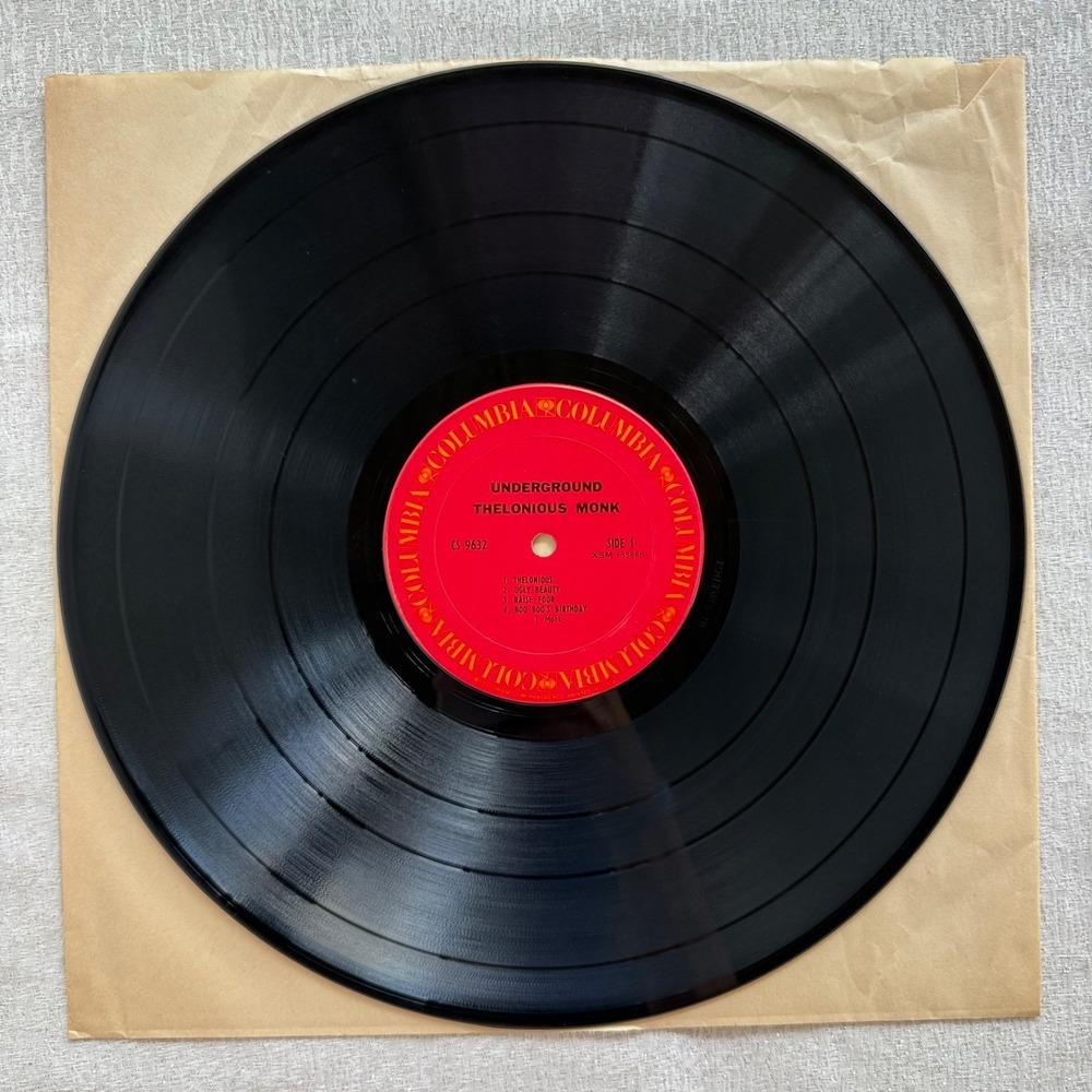 Thelonious Monk - Underground LP Vinyl Columbia CS 9632 1968 360 Sound - Picture 11 of 16